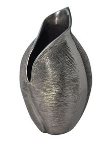 แจกันโลหะทำมือชิ้นเดียวในโลก ของตกแต่งที่โดดเด่นสำหรับการตกแต่งบ้านสไตล์เฉพาะตัว ดีไซน์ชายฝั่งที่สร้างสรรค์ - Product Image 5