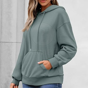 Hoodies oversize pour femmes, style tendance, tissu doux, nouveau design, faible MOQ - Product Image 3