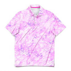 Logo personnalisé pour hommes imprimé Sports d'été Polyester Spandex sec pour Polo T-Shirt pour le golf Impression numérique - Product Image 5