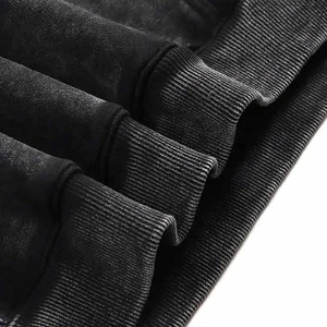 2025 fabricants de vêtements personnalisé Streetwear épais sweats à capuche grande taille hommes tissé à capuche pull à capuche - Product Image 4