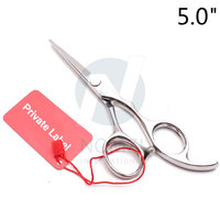 Haute qualité personnalisé 5-6 pouces en acier inoxydable barbier coupe de cheveux ciseaux amincissement coiffure ciseaux beauté accessoires peigne