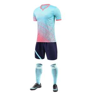Maillots de football en tissu absorbant l'humidité et à séchage rapide imprimés sur mesure Produit le plus vendu en 2025, - Product Image 4