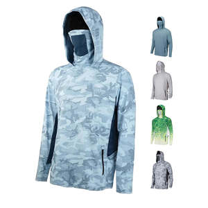 Performance <b>Shirts</b> Long Sleeve Fishing Clothing Anti Uv Fishing <b>Shirt</b> Custom Upf 50+ Mens <b>Moisture</b> <b>Wicking</b> Fishing <b>Shirt</b> - Product Image 3