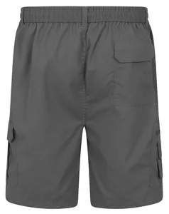 <b>Men</b>’s Elastic Waist Cotton Cargo <b>Shorts</b> Summer Casual Multi-Pocket <b>Utility</b> Work Hiker <b>Shorts</b> Embroidered Anti-Wrinkle - Product Image 3