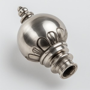 Regal Aura Single <b>Curtain</b> <b>Pole</b> Crafted From High Quality Iron Providing Smooth <b>Curtain</b> Motion And Classic Decorative - Product Image 4