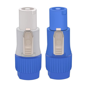 3pin Power Connector 20A 250VAC <span class=keywords><strong>LED</strong></span> Speakon nam cắm màu xanh trắng cắm nữ ổ cắm cho ánh sáng sân khấu Màn hình <span class=keywords><strong>LED</strong></span> - Product Image 3