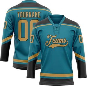 Maillot de hockey sur glace OEM 2025 personnalisé uniforme d'équipe de qualité supérieure vêtements de sport à sublimation chemise de jeu professionnel fournisseur en gros en vrac - Product Image 2
