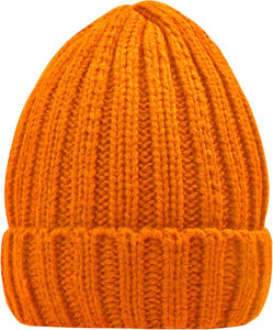 Gorro Waffle de alta calidad personalizado Unisex, gorro de punto de invierno con logotipo de parche de cuero teñido liso con bordado 3D para la playa - Product Image 1