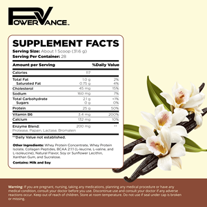 POWERVANCE AMERICAN WheyPro - Isolat de protéines de lactosérum concentré fabriqué aux États-Unis, peptides de collagène, enzymes digestives pour enfants - Product Image 5