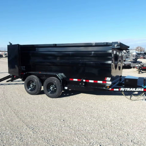 2026 High Standard Heavy Duty Gear Dump Farm <b>Trailer</b> Hydraulic Tilt 7x12 7x14 6x12 6x14 High Safety 3-Year Warranty - Product Image 1