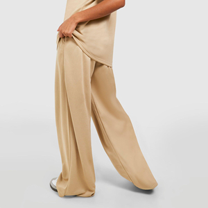 Fabricant sur mesure de haute qualité à bas quantité minimale de commande pantalons de survêtement pour femmes pantalons de sport à ourlet ouvert pantalons de survêtement d'entraînement avec poches 2025 - Product Image 6