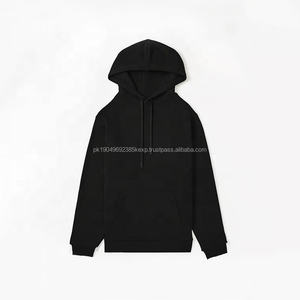 Custom Men Heavyweight Cotton Loose Crop Hoodies Stacked Sweatpants <b>Set</b> for Sports Tracksuit - Product Image 5