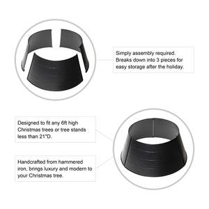 Stylish Hammered Design Elegant <b>Christmas</b> <b>Tree</b> Collar for <b>Christmas</b> Decoration Handcrafted <b>Christmas</b> <b>Tree</b> <b>Stand</b> <b>Accessories</b> - Product Image 6