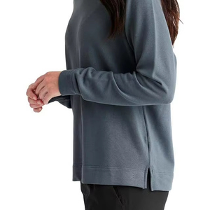 Respirant grande taille femmes sweat vente chaude personnalisé polaire 2025 hiver pas cher prix OEM conception - Product Image 3