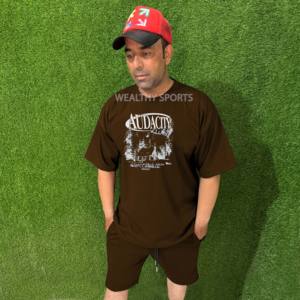 2025 personalizado más tamaño Polo camiseta pantalones cortos ropa deportiva conjunto transpirable cómodo impreso chándal para verano invierno estilo callejero - Product Image 1