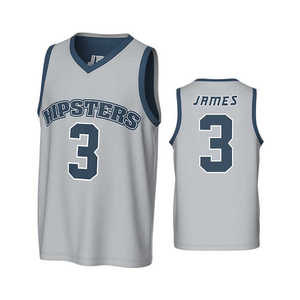 Conjuntos de uniformes de baloncesto reversibles con diseño de impresión de sublimación clásica-Camisetas para jóvenes y hombres - Product Image 1