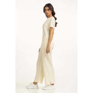 Conjunto de Dos Piezas de Punto Relax Fit WM-COD-SS25-412, Conjunto de Shorts Moderno para Primavera/Verano, Talla XXS - Product Image 5