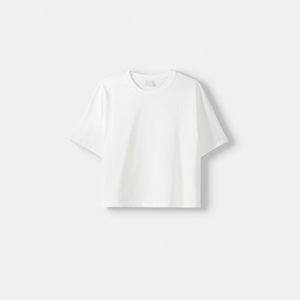 Señoras de moda Boxy Fit Camisetas Venta caliente Entrenamiento de secado rápido Top de mujer al aire libre para invierno - Product Image 4