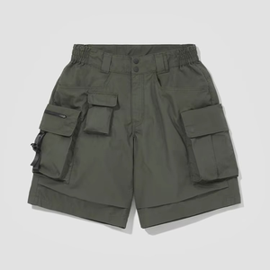 Pantalones cortos de carga media para hombre, ropa informal de verano elegante para exteriores, cómodo ajuste multibolsillo, diseño duradero hecho a medida a la moda - Product Image 5