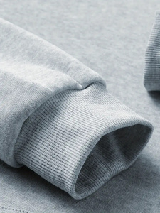 Jersey de invierno de calidad superior para hombre Sudadera con capucha de lana Diseño de nuevo estilo con patrón de impresión Básicos ligeros, mezcla de algodón - Product Image 3