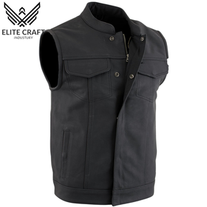 Chaleco de Invierno Reversible de Cuero Genuino para Hombre, Transpirable, de Alta Calidad, para Comodidad y Estilo - Product Image 4