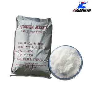 Китайский производитель по низкой цене, высококачественный ацетат аммония CH3COONH4 98% CAS NO 631-61-8 для аналитического реагента