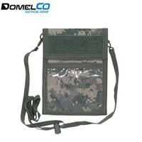 Porte-passeport tactique respirant et confortable sur mesure, organiseur de documents de voyage, MOLLE en nylon multi-usages pour l'extérieur