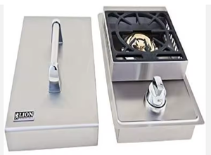 Quality New 40-Inch Liquid Propane Grill L90000 with Refrigerator and Door and Drawer with and 5 in 1 <b>BBQ</b> <b>Tool</b> Set - Product Image 2