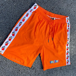 Logo personnalisé Short de basket-ball en maille sublimée respirante avec logo personnalisé de 6 pouces pour hommes - Product Image 3