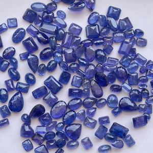 10mm 12MM 16mm tanzanita azul oscuro Natural tamaño libre forma de cojín de pera ovalada corte facetado piedras preciosas sueltas piedra genuina certificada - Product Image 3