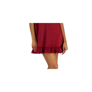 Abito da sera in raso a trapezio Kit & Sky Junior con scollo a V, bordo in pizzo e vita impero con paillettes, disponibile nei taglie XS-XL rosa - Product Image 3