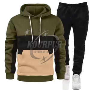 Chándales de Invierno para Hombre de Alta Calidad con Capucha, Sólidos, Ecológicos, Transpirables, de Secado Rápido, 100% Algodón, Personalizables para Actividades Deportivas - Product Image 6