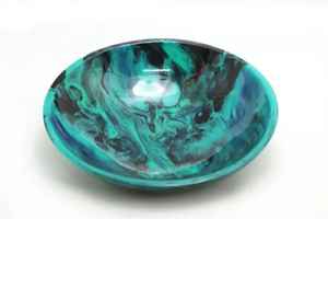 Precio personalizado alta calidad mejor venta resina producto vajilla servir sopa tazón decorado frutero boda decoración cuencos - Product Image 1