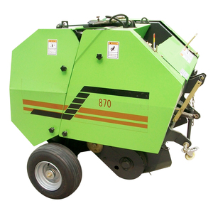 Nous fournissons top qualité standard pas cher prix de gros presse à balles rondes tracteur paille foin presse à balles rondes avec roue à vendre - Product Image 5