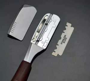 Wooden Handle Great Quality Barbar Shaving <b>Razor</b> For <b>Men</b> By Zachary Industries - Product Image 5