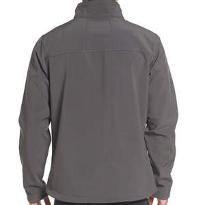 Nuevo estilo de los hombres a prueba de viento transpirable liso Softshell chaqueta Fitness deportes rompevientos al aire libre Softshell chaqueta de caza - Product Image 4
