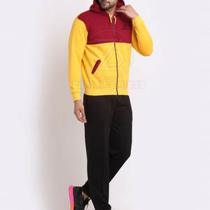 Chándal para correr de dos piezas ajustado para hombre con cintura ajustable Ropa informal para correr de invierno - Product Image 3