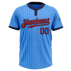 Maillot de baseball pour homme durable, couleur personnalisée, manches courtes, vêtements d'été, maillot de baseball pour homme - Product Image 4
