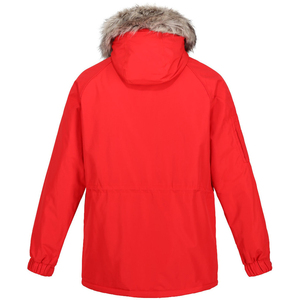 เสื้อแจ็คเก็ตพาร์กาผู้ชายแบบมีฮู้ด ไซส์ใหญ่ ระบายอากาศได้ดี กันน้ำ น้ำหนักเบา สำหรับฤดูหนาว ขายส่ง - Product Image 4