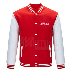 Chaqueta con letras de lona para hombre de talla grande con cuello levantado para uso en exteriores venta al por mayor - Product Image 1
