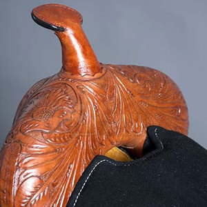 Selles de cheval de service OEM Selles de cheval légères fabriquées au Pakistan Selles de cheval teintes unies - Product Image 4