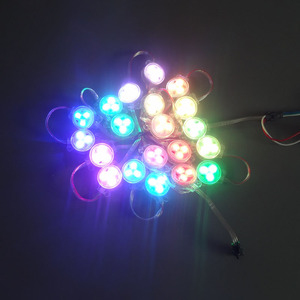 Lumières LED RGB à points de pixels WS2811 DC12V 5050SMD, lumière solaire étanche IP67, certifiées ROHS et CE, dimmables pour l'éclairage extérieur - Product Image 5