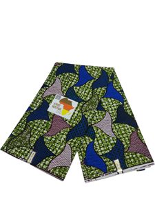 Tela de Lona Africana Batik Dobby de Peso Medio, 120 GSM, con Estampado Geométrico Super Cihigavy, para Vestidos de Boda y Decoración del Hogar, Última Colección 2026 - Product Image 2