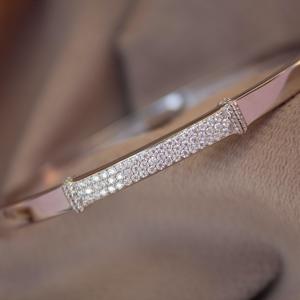 Classic Solid 925 Sterling <b>Silver</b> Hinged Cuff <b>Bracelet</b> Moissanite Statement Gift for <b>Men</b> and Women - Product Image 4