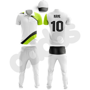 เสื้อคริกเก็ตแขนยาวพิมพ์ลายสำหรับเล่นคริกเก็ตผ้าฝ้ายโพลีเอสเตอร์พิมพ์ซับลิเมชัน - Product Image 1