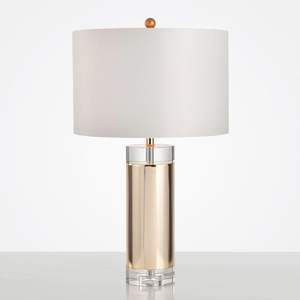 Western Style New Modern Side Table <b>Lamp</b> Living Room Bedroom Metal Gold Color <b>Study</b> Desk <b>Lamp</b> Designer Table <b>Lamp</b> - Product Image 1