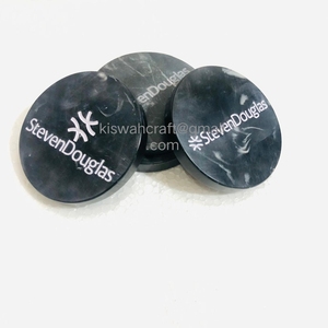 Posavasos de piedra elegantes europeos, alfombrillas de protección de mesa clásicas con estilo, recién llegados, accesorios decorativos de piedra - Product Image 1