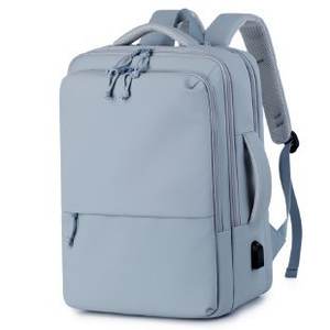 New Nylon Waterproof Backpack <b>Travel</b> <b>Laptop</b> <b>Bag</b> Business Large Capacity Expandable School <b>Bag</b> Multifunctional Unisex - Product Image 6