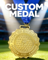 Médailles de pickleball 3D métalliques personnalisées avec design gratuit, médailles et trophées de cricket en métal, récompenses sportives en or pour courses, ruban de médaille personnalisé