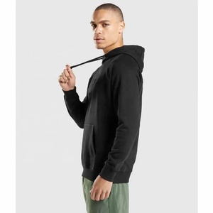 Sweats à capuche pour hommes de haute qualité unisexe Street Wear pull polaire personnalisé sweats à capuche unisexe broderie Polyester/coton uni surdimensionné - Product Image 3